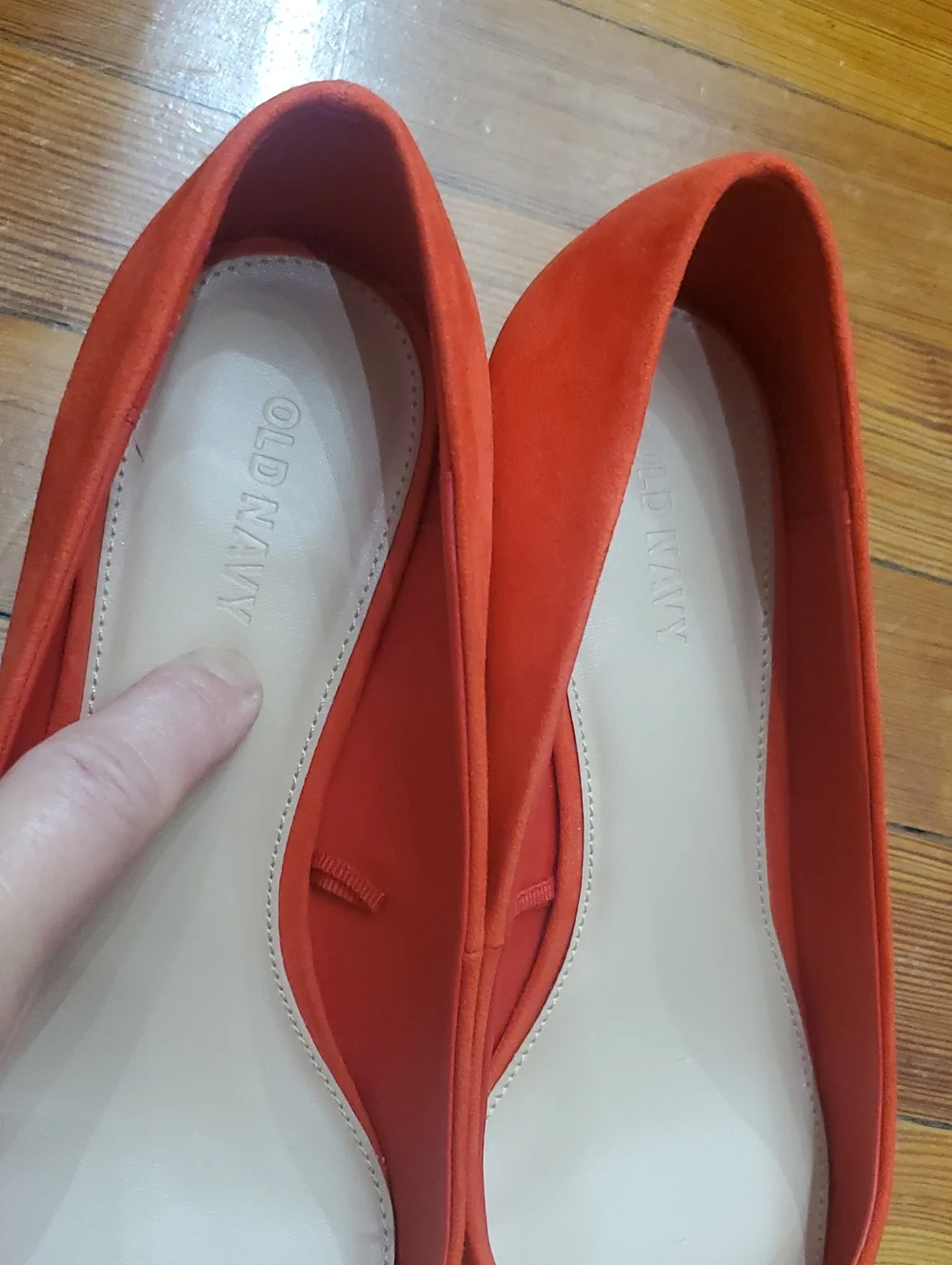 Faux Suede Kitten Heel
